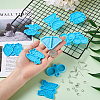 10Pcs 10 Style DIY Dangle Earrings Silicone Molds DIY-CD0001-34-5