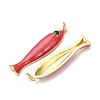 Brass Pendants KK-D019-29C-G-3