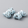 Cat Silicone Beads SIL-WH0002-86C-2