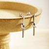 Knot Stainless Steel Stud Earrings for Women TG6724-2-1