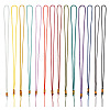  14Pcs 14 Colors Nylon Cord Braided Necklace Making MAK-TA0001-13-2