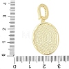 Brass Enamel Pendants KK-F886-02G-02-3