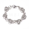 Tarnish Resistant 304 Stainless Steel Chain Bracelets BJEW-L661-04P-1