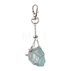 Moon Alloy Swivel Lobster Claw Clasps & Brass Cable Chains AJEW-JB01337-02-2