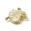Brass & Plastic Pearl Pendants PL-CBAE379-07LG-B-2
