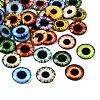 Printed Transparent Glass Cabochons GL-CBAA22A-09-1