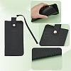 4Pcs 4 Colors Imitation Leather Glasses Storage Bags ABAG-AR0001-05-4