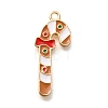 Christmas Theme Alloy Enamel Pendants ENAM-Q509-01KCG-01-1