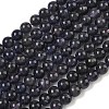 Natural Iolite Beads Strands G-E576-05C-2