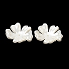 ABS Plastic Imitation Pearl Bead Caps OACR-A020-02-4