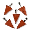 Natural Red Jasper Pendants G-B127-04P-07-2