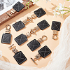 6Pcs PU Leather Toggle Buckle FIND-FG0002-72-5