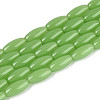 Imitation Jade Glass Beads Strands GLAA-T028-15J-04-1
