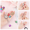 DIY Interchangeable Dome Office Lanyard ID Badge Holder Necklace Making Kit DIY-SC0022-04D-3