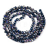 Electroplate Glass Beads Strands LS-EGLA-A044-P1mm-B16-3