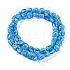 Handmade Milleflori Glass Beads Strands LAMP-M018-01A-04-2