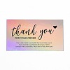 Laser Thank You Card DIY-F120-02E-1