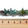 Synthetic Turquoise Dyed Beads Strands G-P507-04M-3