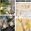 Unfinished Wooden Pendant Ornaments DIY-WH0401-79-4