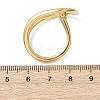 Opaque Acrylic Imitation Pearl Cuff Rings RJEW-P177-03E-G-5