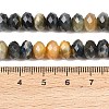Natural Tiger Eye Beads Strands G-C259-A47-5x8mm-5
