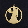 201 Stainless Steel Pendants STAS-S105-JN363-6-1