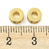Rack Plating Brass Micro Pave Cubic Zirconia Spacer Beads KK-F089-39B-G04-2