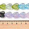 Handmade Foil Glass Beads DICH-C001-01J-4