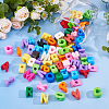 82Pcs 36 Styles Acrylic European Beads OACR-DC0001-63-4
