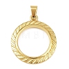 304 Stainless Steel Pendants STAS-K315-04C-G-1