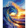 Waves DIY Diamond Painting Kit PW-WG6C5B1-09-1