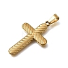 Easter 304 Stainless Steel Pendants STAS-G400-04G-01-2