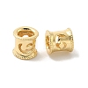 Brass European Beads KK-B166-01G-6-1
