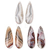 Natural Mexican Agate Pendants G-K381-15A-1