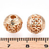 Rack Plating Alloy Beads FIND-C055-07G-3