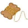 5M Brass Paperclip Chains CHC-TA0001-39G-1