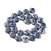 Natural Blue Spot Jasper Beads Strands G-H344-B02-01-3