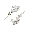 Rack Plating Alloy Rhinestone Pendants FIND-Z054-19P-2