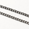 Vintage Iron Twisted Chain Necklace Making for Pocket Watches Design CH-R062-B-3