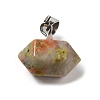 Natural Unakite Pointed Pendants G-K335-03P-16-3