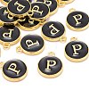 Golden Plated Alloy Charms ENAM-S118-02P-4