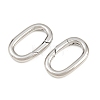 Brass Spring Gate Rings KK-H292-58A-P-2
