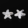 Frosted Glass Beads FGLA-T005-01L-2