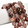 Natural Red Rutilated Quartz Beads Strands G-G300-A02-12mm-1