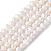 Natural Cultured Freshwater Pearl Beads Strands PEAR-I007-07N-04A-2