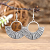 Zinc Alloy Dangle Earrings FS-WG945BB-02-1