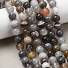 Natural Botswana Agate Beads Strands G-H334-A01-02-1