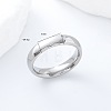 Minimalist 304 Stainless Steel Finger Rings SH3067-6-5