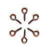 Iron Peg Bails Pendants IFIN-E563Y-R-1