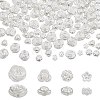 300Pcs 4 Style ABS Plastic Imitation Pearl Beads KY-SZ0001-39-1